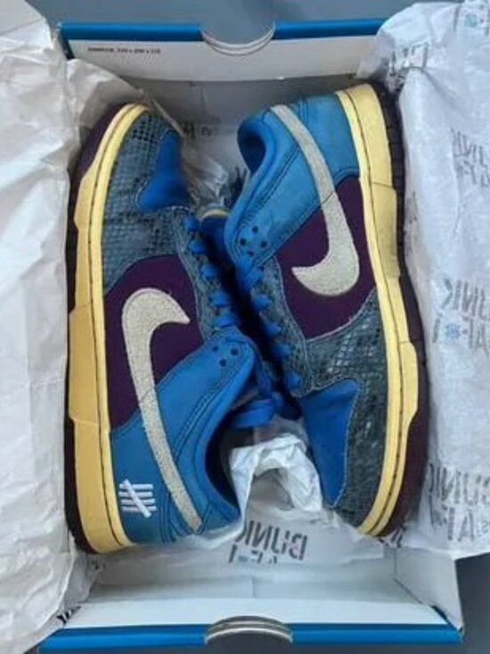 Nike Other - Nike Dunk Low Undefeated 5 On It Blue Purple Sneakers